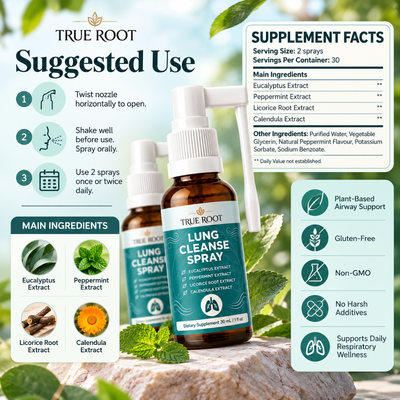 TrueRoot Lung Cleanse Spray