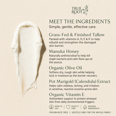 Whipped Tallow & Honey Balm