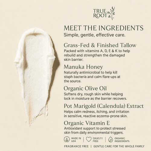 Whipped Tallow & Honey Balm