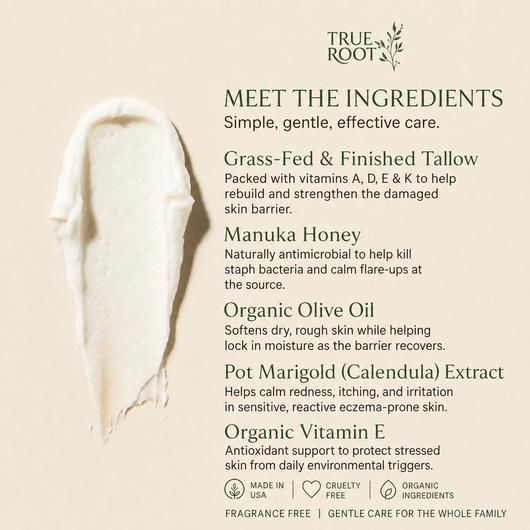 Whipped Tallow & Honey Balm